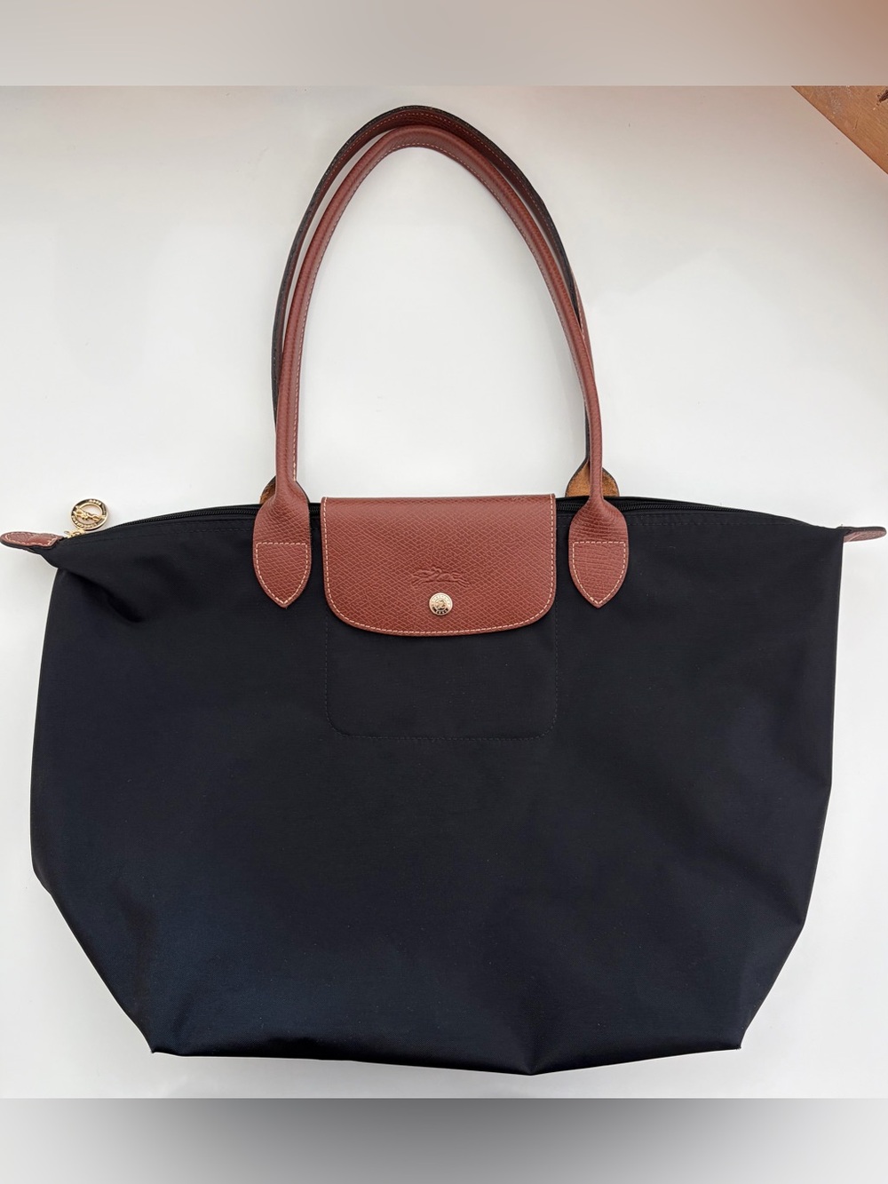 Longchamp Le Pliage Original L Tote Bag Black